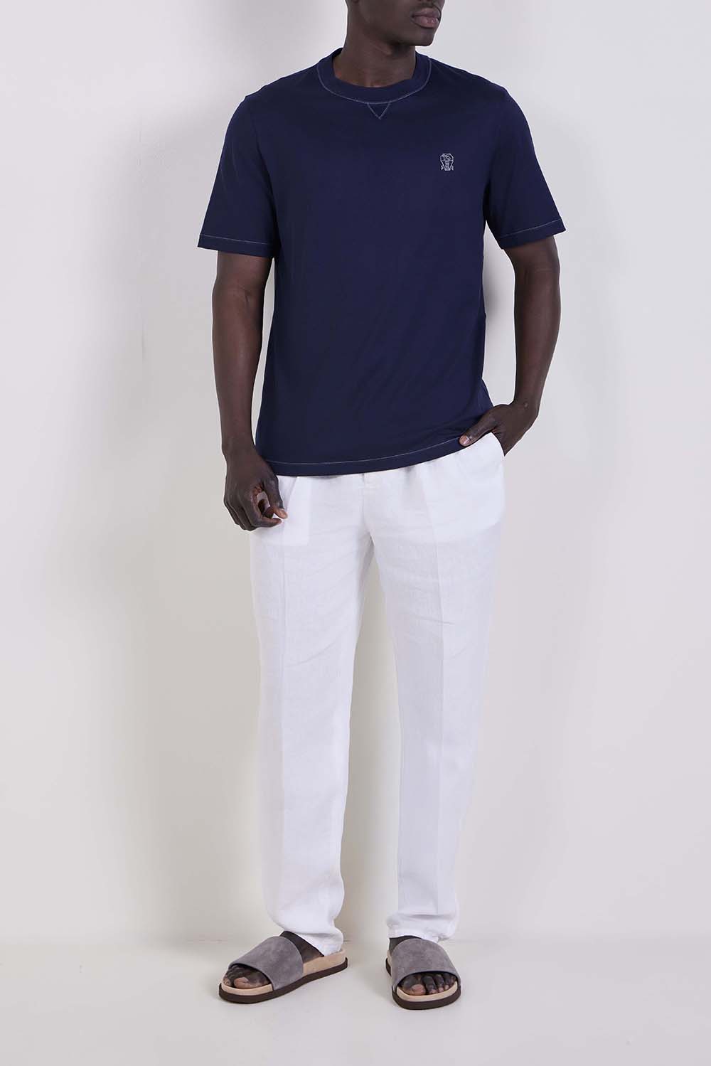 חולצת טי בגזרה ישרה